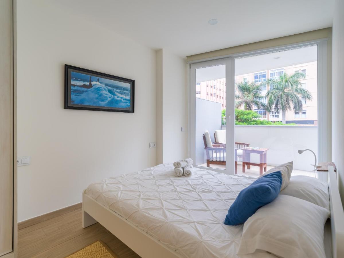 Homeforguest Modern Apartment In Las Canteras With Parking 라스팔마스 외부 사진